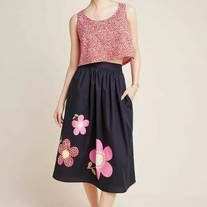 Anthropologie Corey Lynn Carter midi skirt